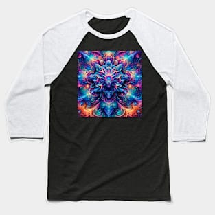 trippy sacred geometry Baseball T-Shirt